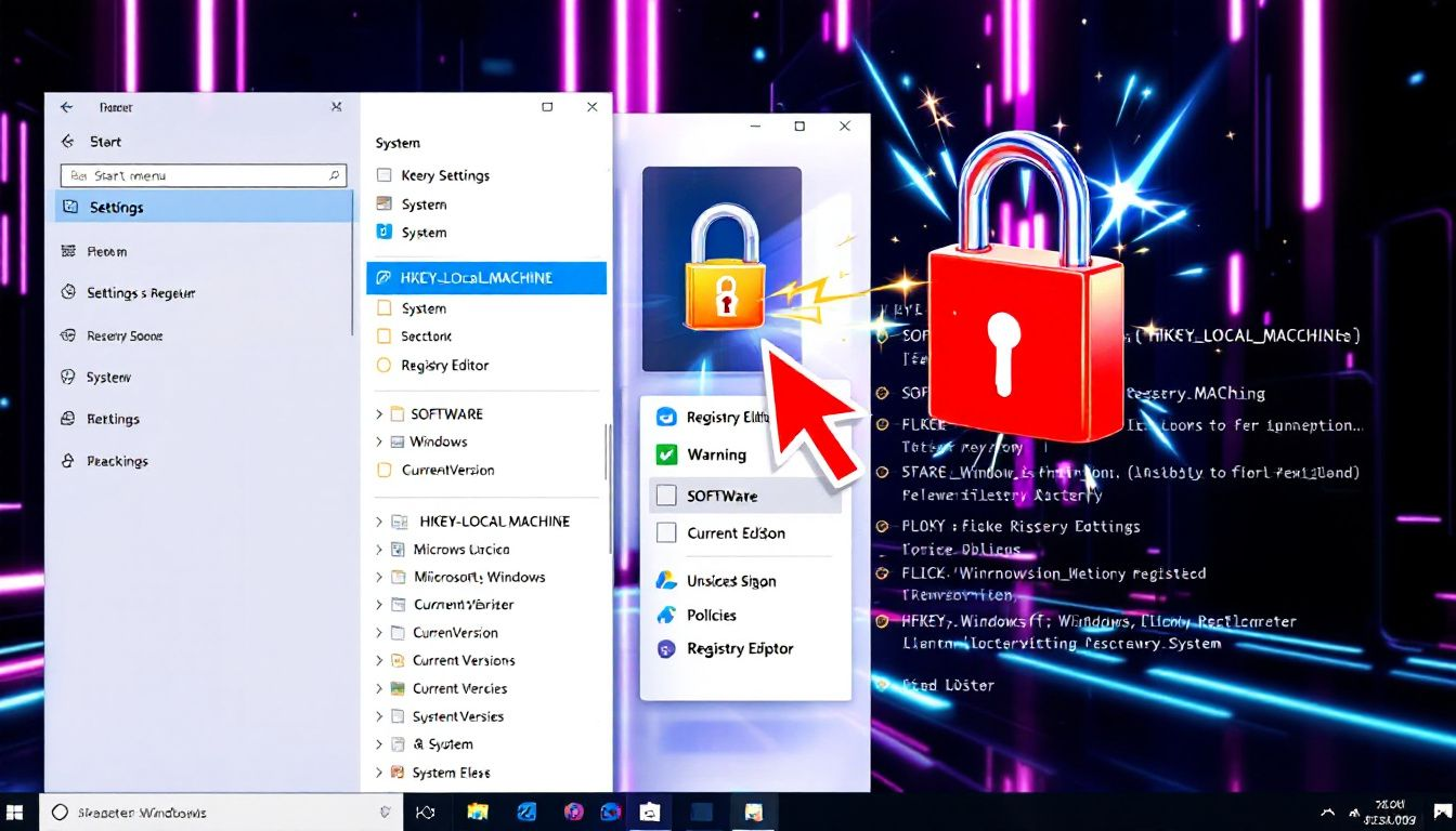 Editing the Registry to disable Copilot in Windows 11.